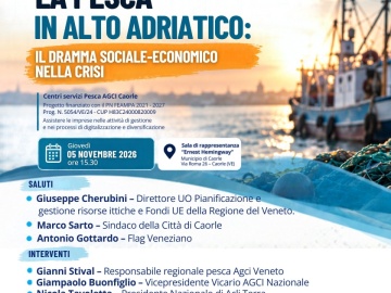 Pesca in Alto Adriatico, a Caorle il confronto sulla crisi del settore